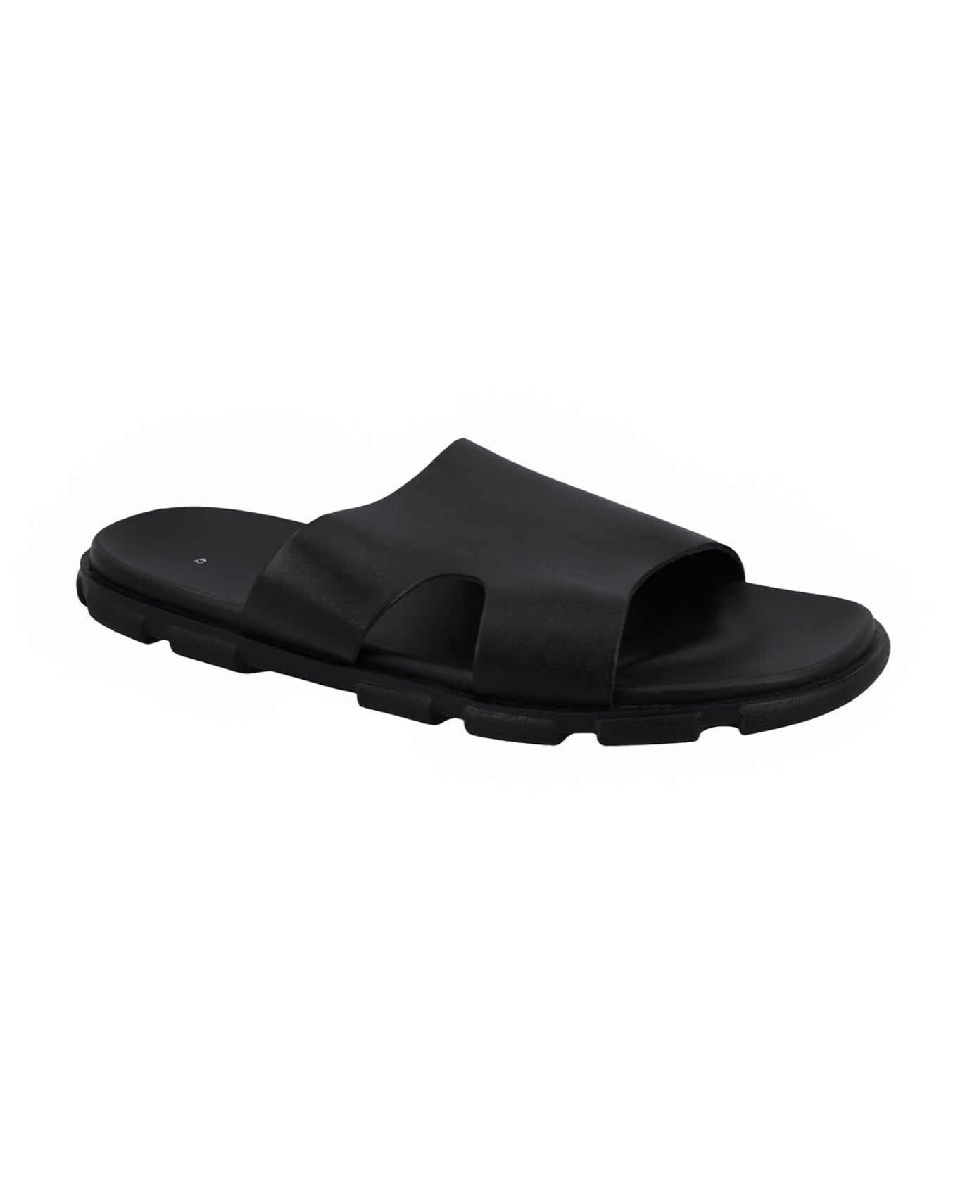 Herren Ledersandalen mit breiter Passform, Bequeme Sandalen mit Extra Weite, Orthopädische Sommerschuhe für Alltag & Outdoor, Schwarz