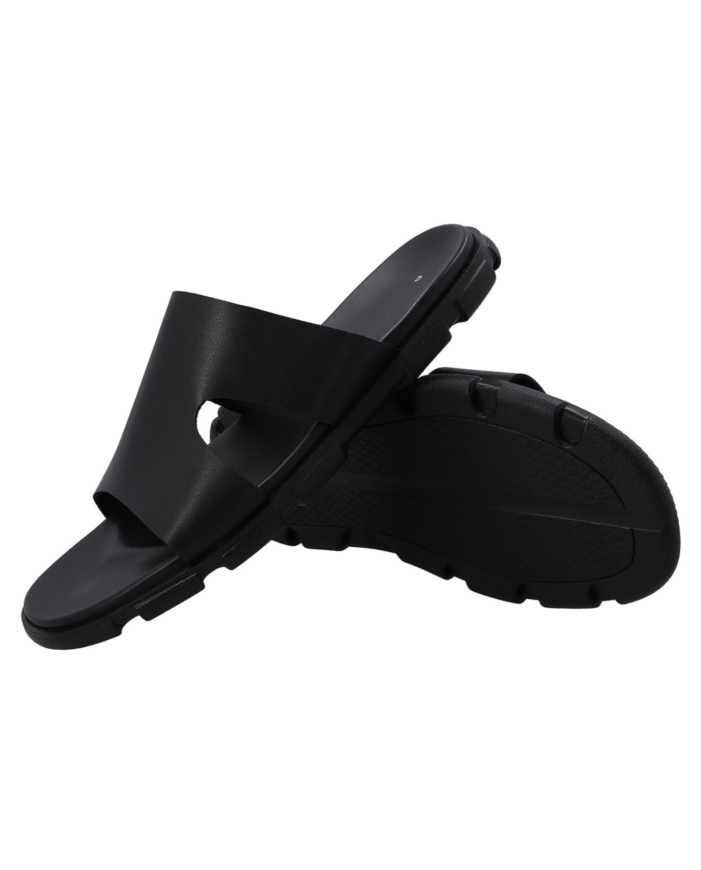 Herren Ledersandalen mit breiter Passform, Bequeme Sandalen mit Extra Weite, Orthopädische Sommerschuhe für Alltag & Outdoor, Schwarz