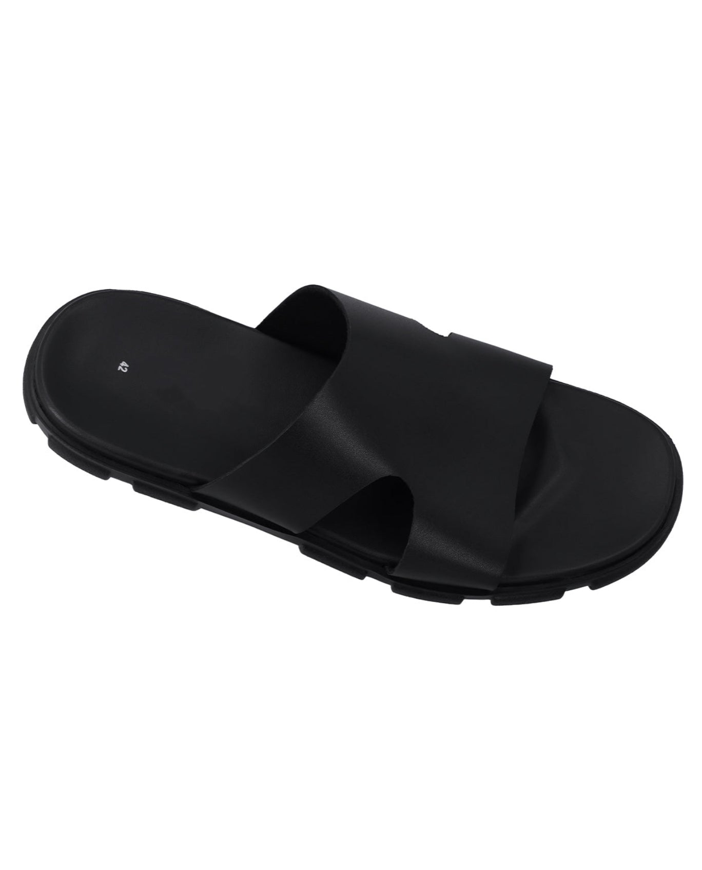 Herren Ledersandalen mit breiter Passform, Bequeme Sandalen mit Extra Weite, Orthopädische Sommerschuhe für Alltag & Outdoor, Schwarz