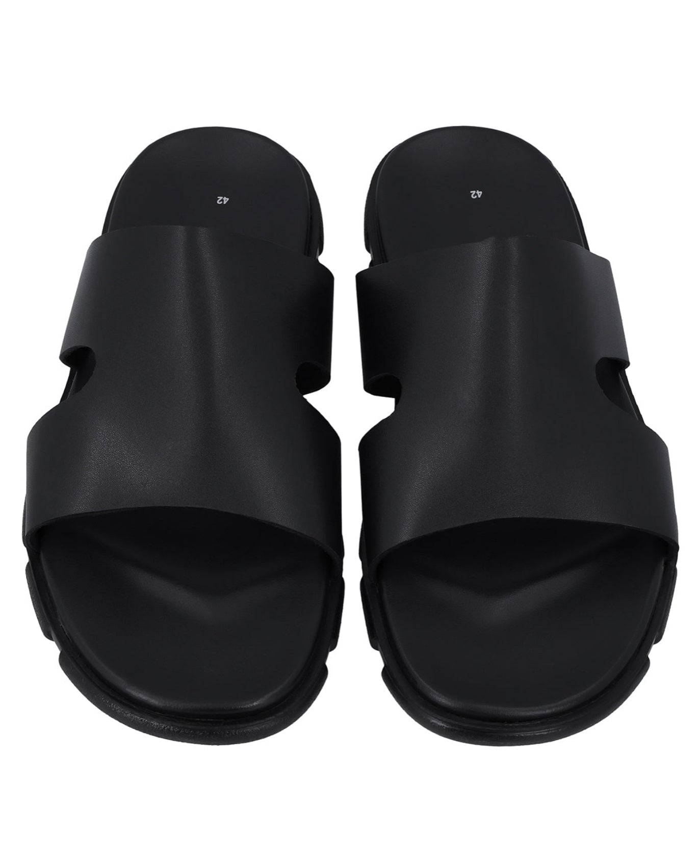Herren Ledersandalen mit breiter Passform, Bequeme Sandalen mit Extra Weite, Orthopädische Sommerschuhe für Alltag & Outdoor, Schwarz