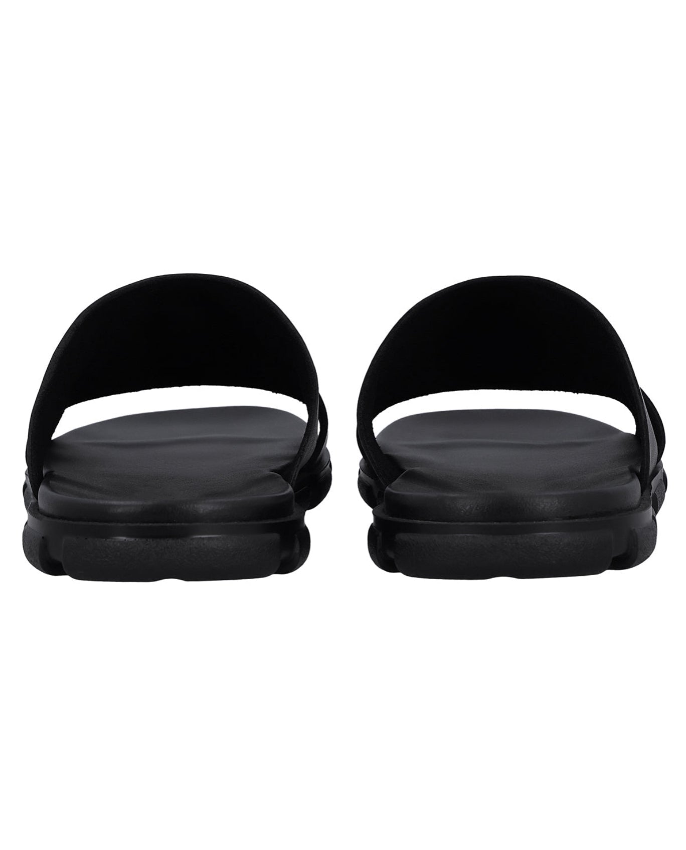 Herren Ledersandalen mit breiter Passform, Bequeme Sandalen mit Extra Weite, Orthopädische Sommerschuhe für Alltag & Outdoor, Schwarz