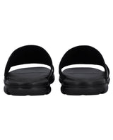 Herren Ledersandalen mit breiter Passform, Bequeme Sandalen mit Extra Weite, Orthopädische Sommerschuhe für Alltag & Outdoor, Schwarz