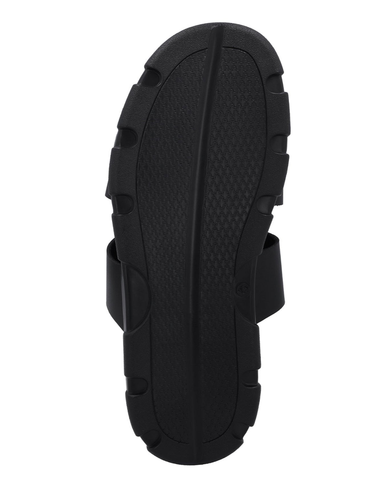 Herren Ledersandalen mit breiter Passform, Bequeme Sandalen mit Extra Weite, Orthopädische Sommerschuhe für Alltag & Outdoor, Schwarz