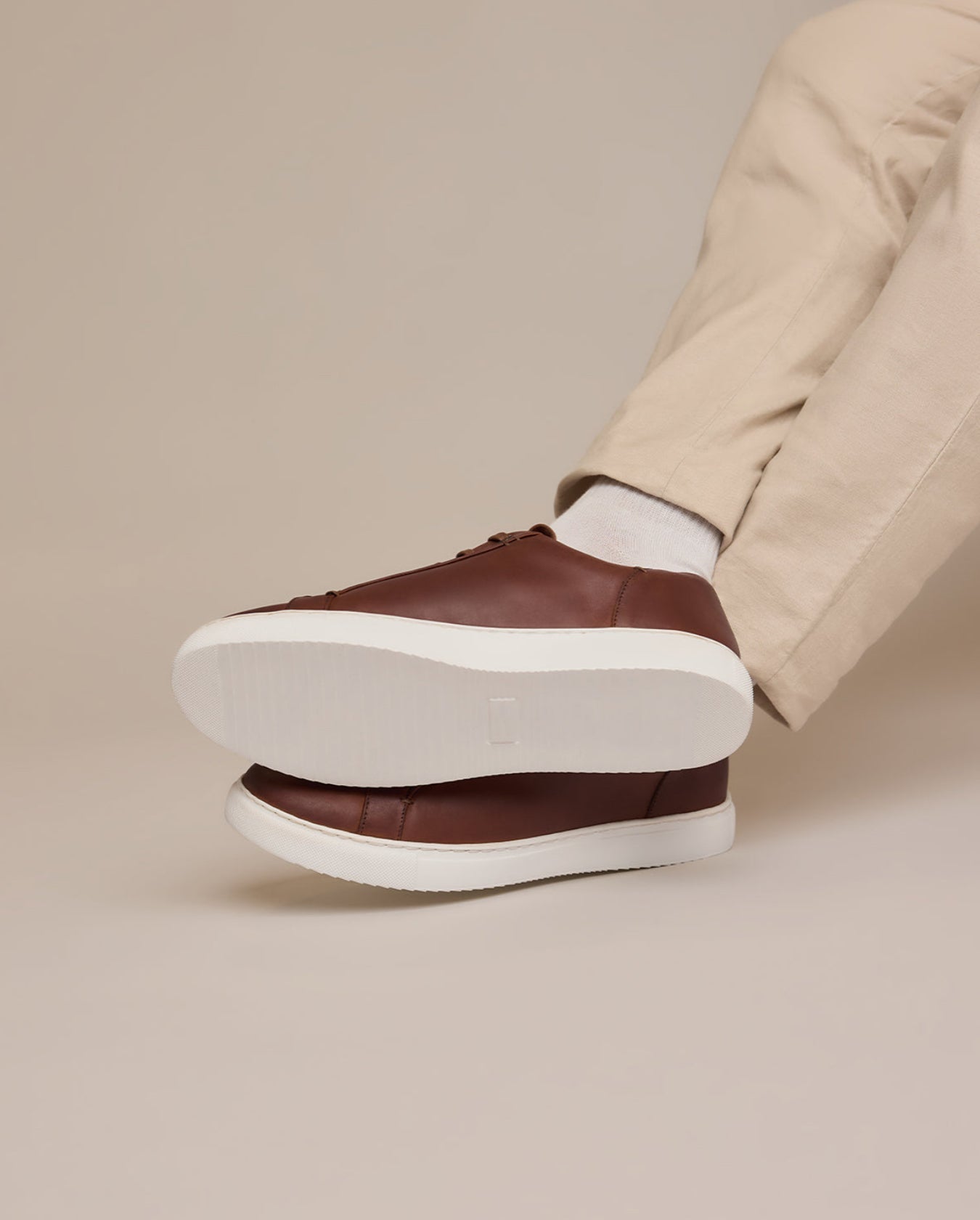 Herren Lederschuhe Echtleder mit weich gepolstertem Fersenbereich, Bequeme Business Halbschuhe für Büro & Alltag, Braun