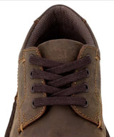 Herren Lederschuhe Echtleder mit hohem Tragekomfort, Bequeme Business Halbschuhe, Elegante Schnürschuhe für Büro & Alltag, Braun