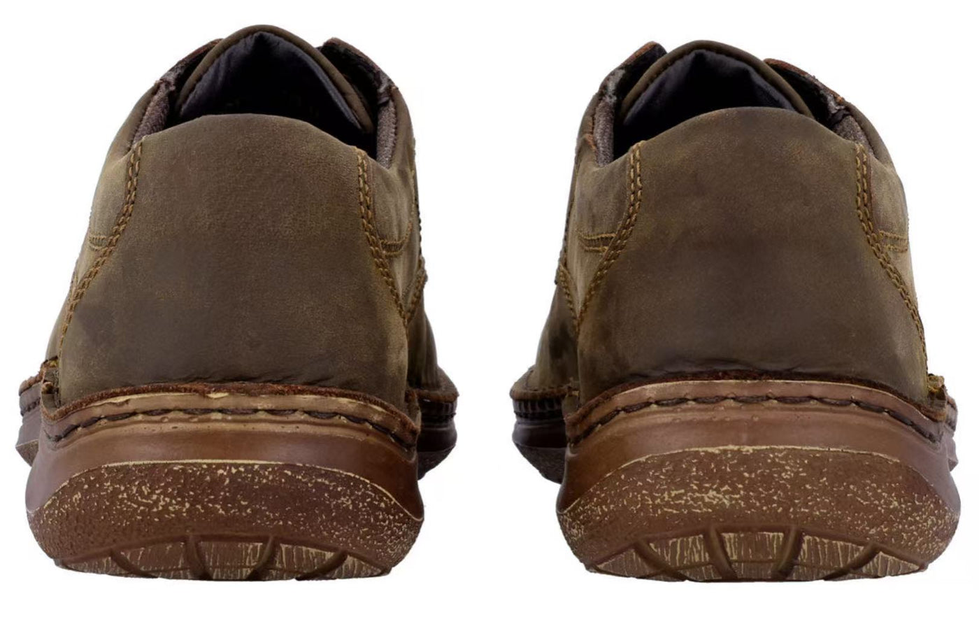Herren Lederschuhe Echtleder mit hohem Tragekomfort, Bequeme Business Halbschuhe, Elegante Schnürschuhe für Büro & Alltag, Braun