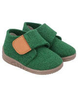 Kinder Sneaker mit Klettverschluss, Bequeme Turnschuhe für Jungen & Mädchen, Leichte Freizeitschuhe für Kita & Alltag, Dunkelgrün