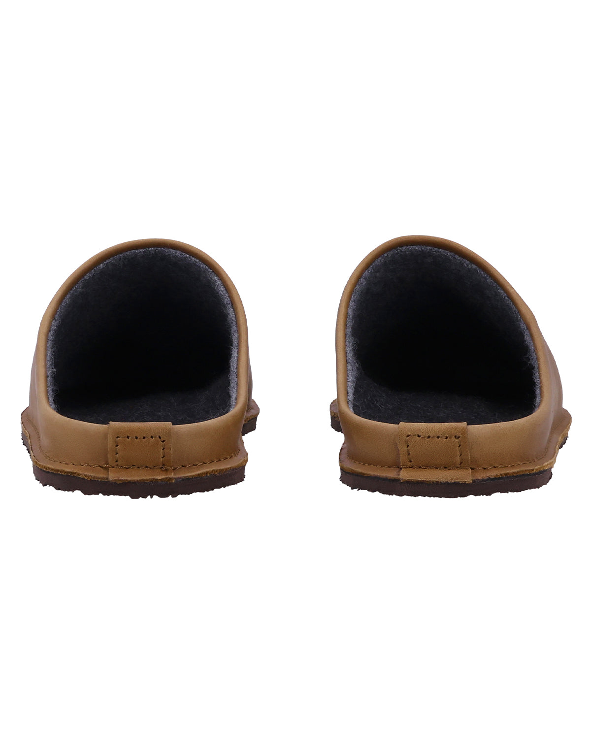 Damen Hausschuhe mit Schurwollfutter, Warm Gefütterte Wollpantoffeln, Kuschelige Hüttenschuhe für Herbst & Winter, Braun, Made in Austria