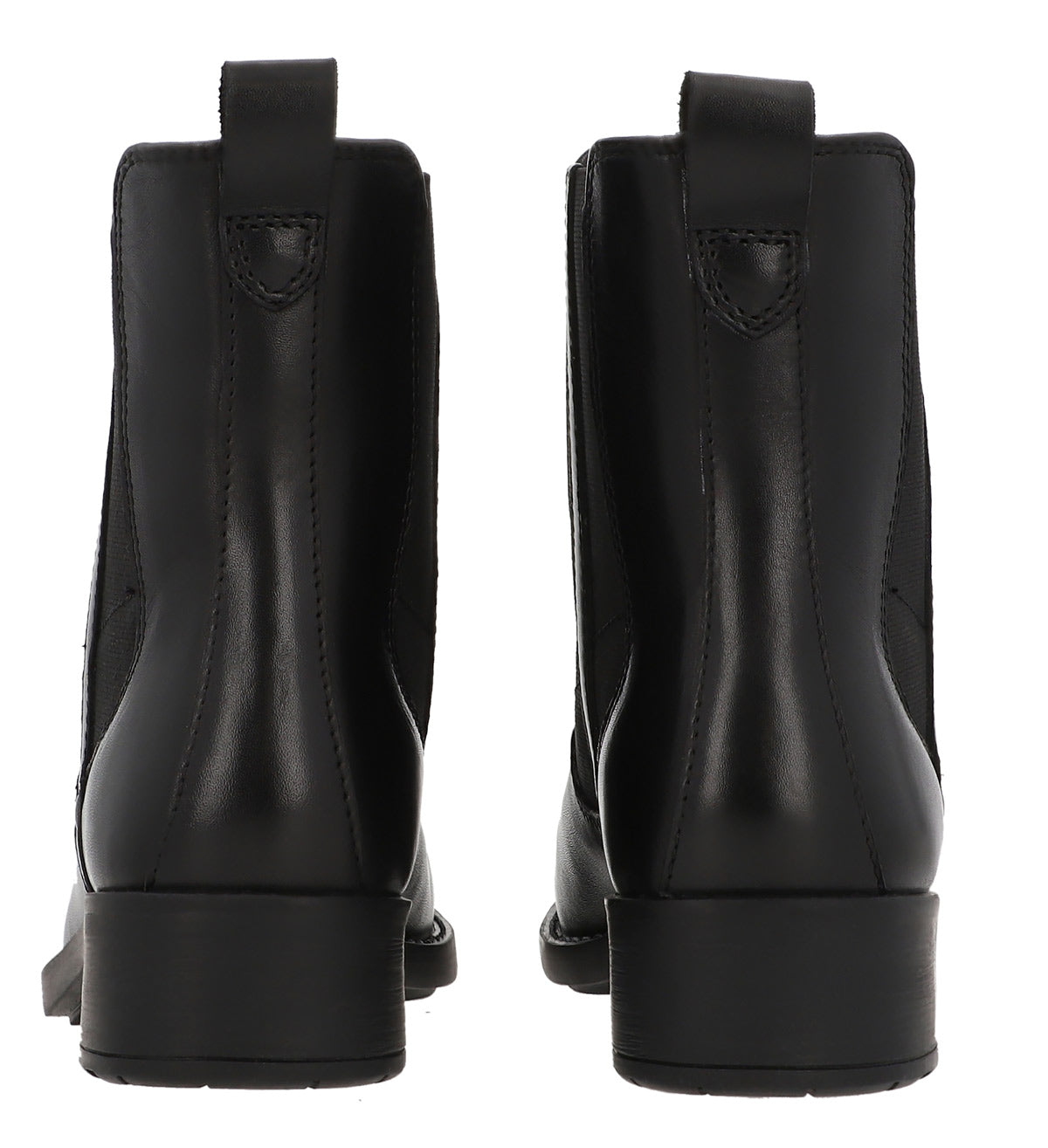 Damen Lederstiefeletten mit Reißverschluss & Schnürung, Echtleder Boots, Elegante Business Stiefeletten für Herbst & Winter, Schwarz