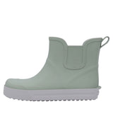 Kinder Gummistiefel leicht & flexibel, Bequeme Regenstiefel für Jungen & Mädchen, Kurze Matschstiefel für Kita & Outdoor, Hellgrün
