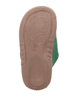Kinder Sneaker mit Klettverschluss, Bequeme Turnschuhe für Jungen & Mädchen, Leichte Freizeitschuhe für Kita & Alltag, Dunkelgrün