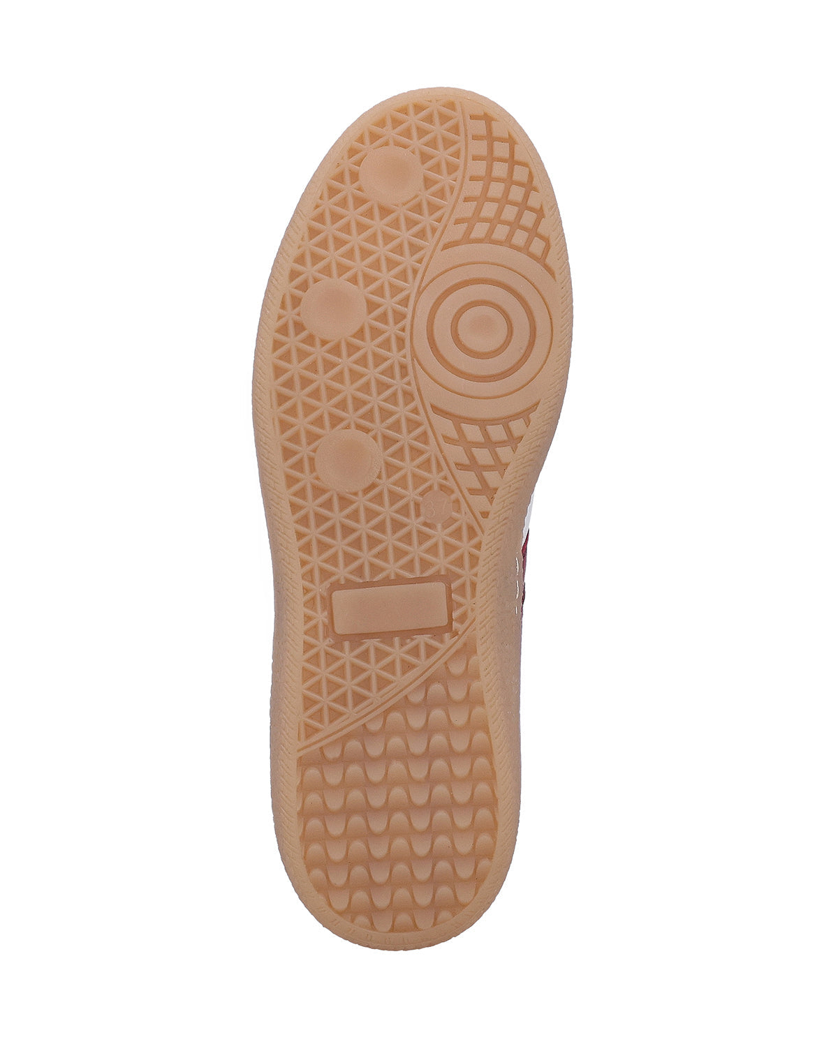 Herren Sneaker Weiß mit roten Akzenten, Bequeme Freizeitschuhe mit flexibler Schnürung, Sportliche Halbschuhe für Alltag & Sport, Weiß-Rot