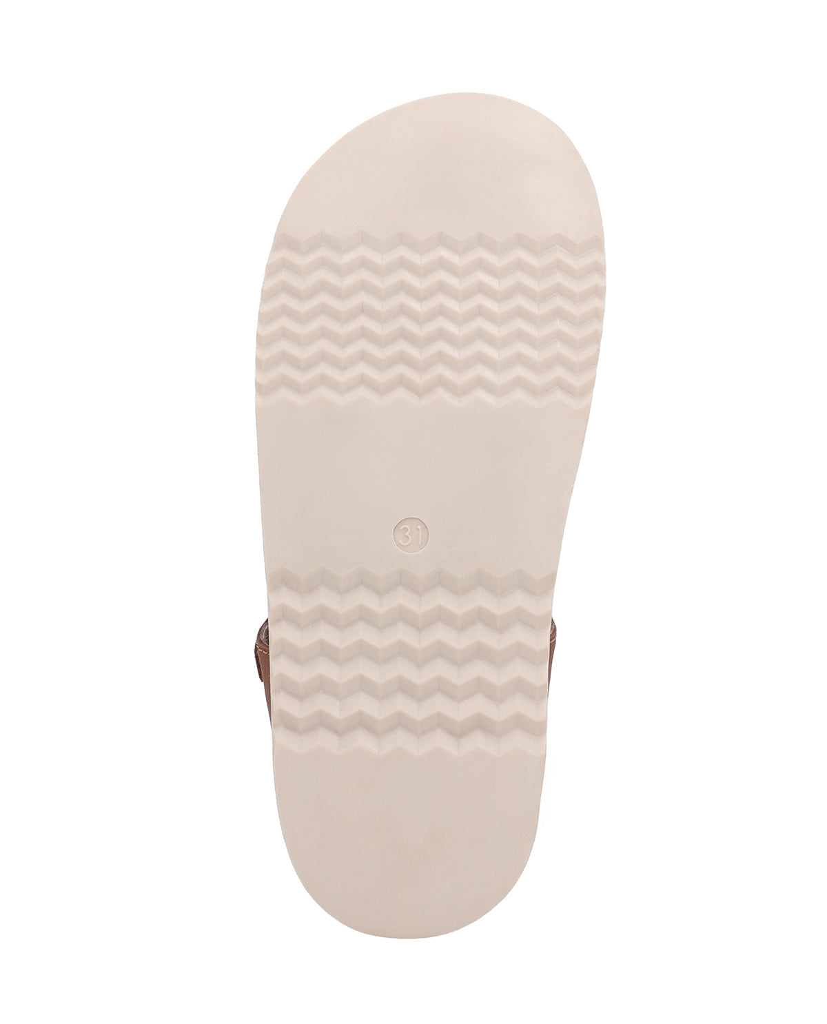 Kinder Sandalen mit Klettverschluss & gepolsterter Ferse, Bequeme Ledersandalen für Jungen & Mädchen, Leichte Sommerschuhe für Kita & Alltag, Braun